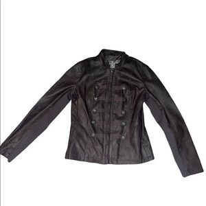 Vanity Black Military Style Jacket
